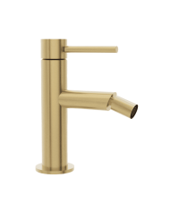 Mitigeur bidet ST25S Cifial en finition or, design minimaliste, poignée latérale