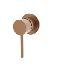 Mélangeur de douche rond en bronze ST25S Cifial, design minimaliste et élégant