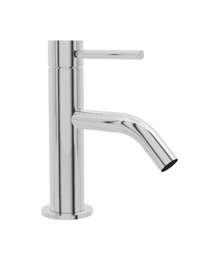 Mitigeur monotrou lavabo ST25 en chrome poli, design élégant, marque Cifial.