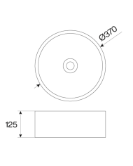 Vasque 37cm ronde A2 Cifial