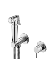 Mitigeur pour bidet ST25 en chrome par Cifial avec flexible et robinet mural