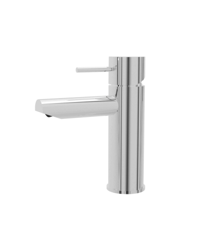mélangeur lavabo cifial | City monotrou chrome/noir