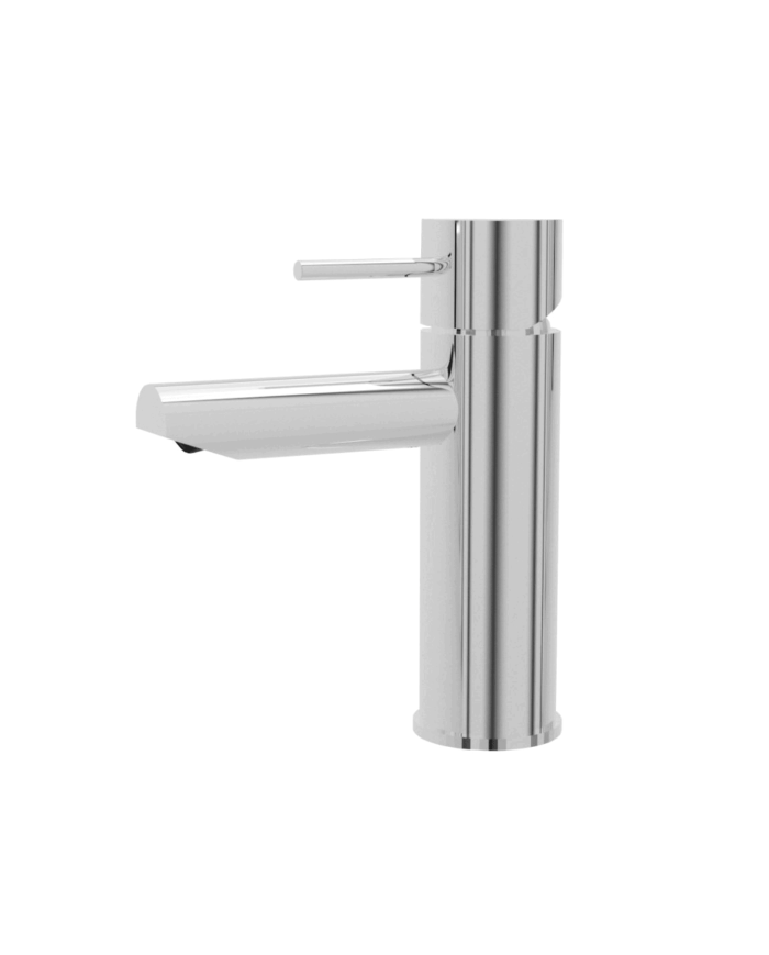 mélangeur lavabo cifial | City monotrou chrome/noir