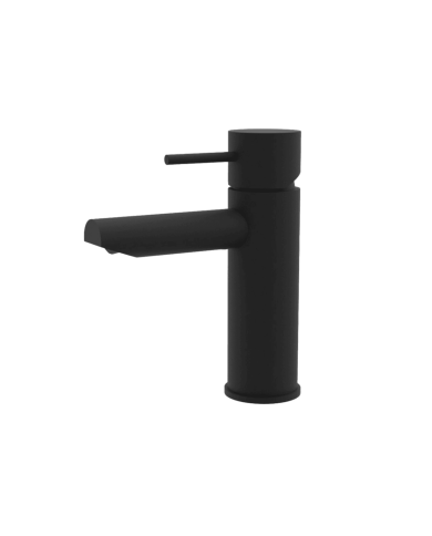 mélangeur lavabo cifial | City monotrou chrome/noir