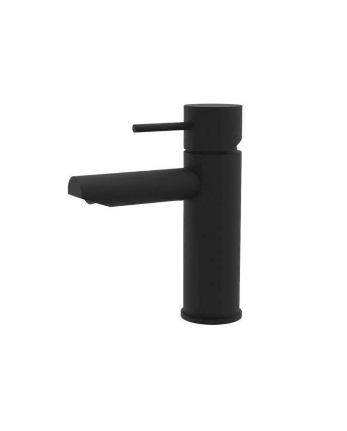 mélangeur lavabo cifial | City monotrou chrome/noir