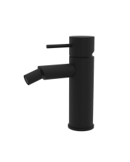 Mélangeur bidet monocommande City Cifial en finition noire mat avec bec orientable.