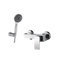 mitigeur douche encastré cifial | Série Life Chrome/Noir