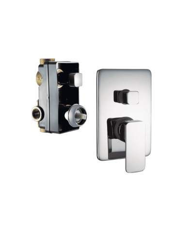 Mitigeur douche encastré 2 sorties Life - Cifial