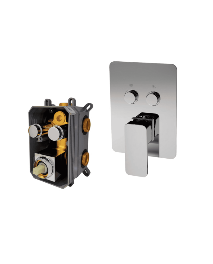 Mitigeur douche encastré 2 sorties Life - Cifial