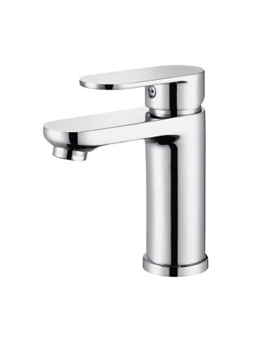 Mélangeur monocommande lavabo Easy Cifial, finition chrome, design moderne et élégant.