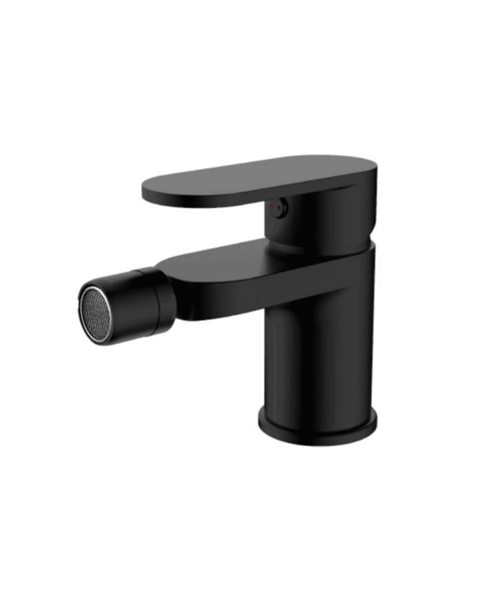Mélangeur bidet noir mat Easy Cifial, design moderne, finition élégante
