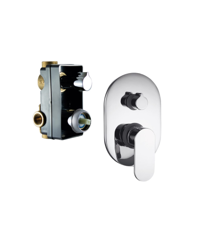 Mitigeur douche encastré 2 sorties Easy - Cifial