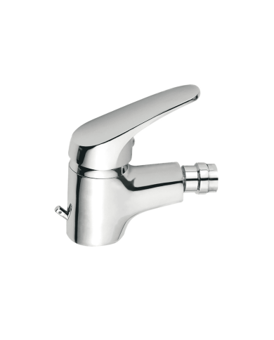 Mélangeur bidet Nova Golf Cifial en chrome brillant, design moderne et élégant.