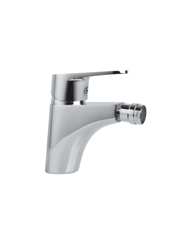 Mélangeur monocommande bidet Cifial en finition chromée, design moderne et élégant.