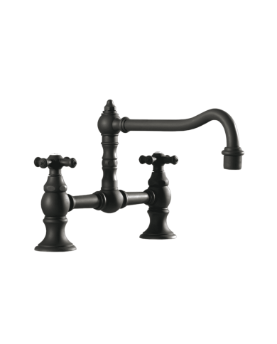 Mitigeur bas 2 trous à poser cuisine Edwardian - Cifial