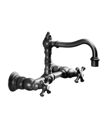 Mitigeur 2 trous mural cuisine Edwardian - Cifial