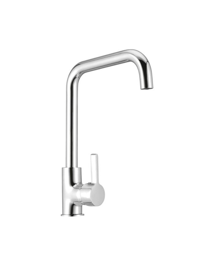 Mélangeur évier cuisine Bistrot Cifial, finition chromée, design rétro élégant.