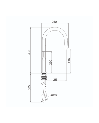 Mitigeur cuisine ST25 - Cifial