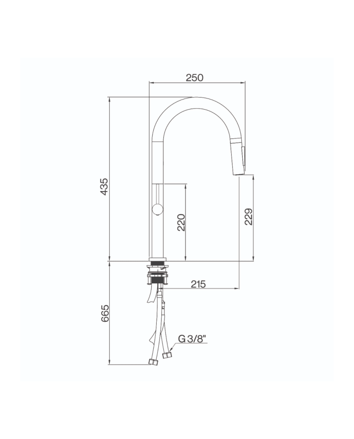Mitigeur cuisine ST25 - Cifial