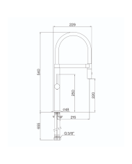 Mitigeur de cuisine ST25 - Cifial