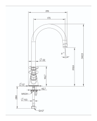 Robinet de cuisine Lamport - Cifial