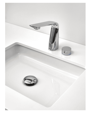 Mélangeur lavabo électronique bouton Evolution - Cifial