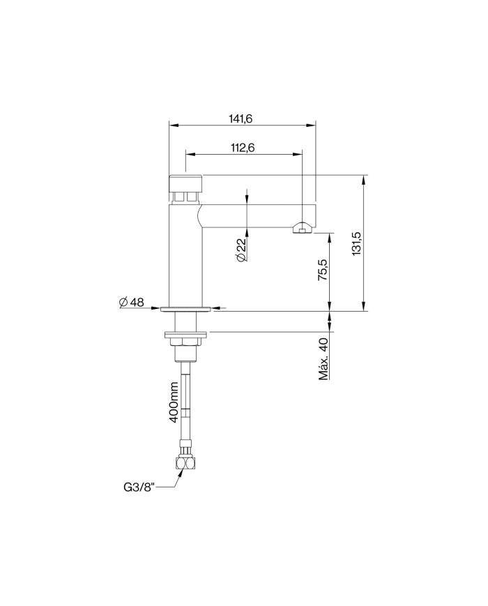 Mélangeur temporisé City - Cifial