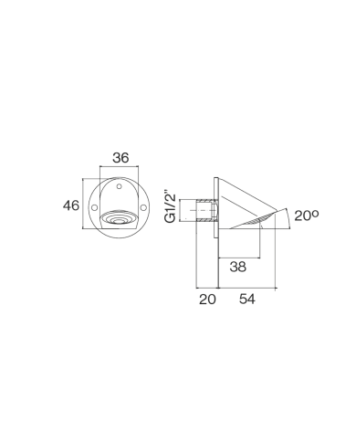 Pommeau de douche anti vandalisme - Cifial
