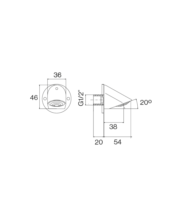 Pommeau de douche anti vandalisme - Cifial