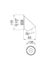 Pommeau douche anti vandalisme - Cifial