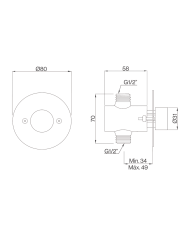 Mitigeur temporisé pour urinoir - Cifial