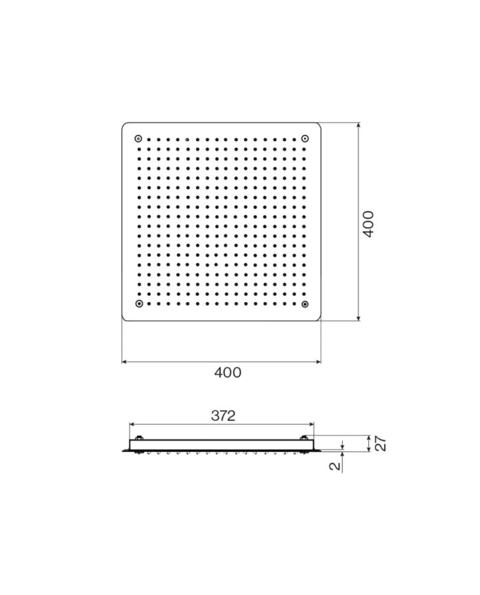 Ciel de pluie carré - Cifial