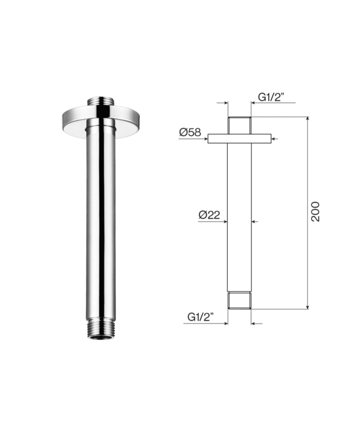 Tête de douche ABS - Cifial