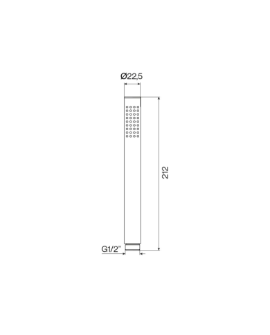 Douchette rétro Cifial | Finitions chrome & PVD