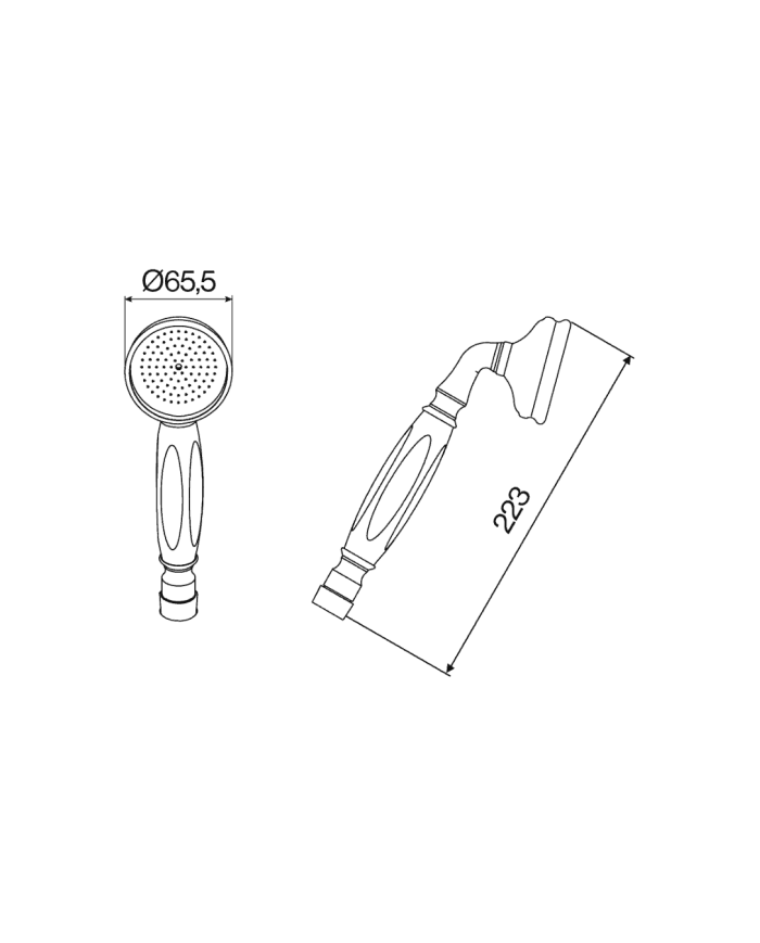 Douchette 8 rétro - Cifial