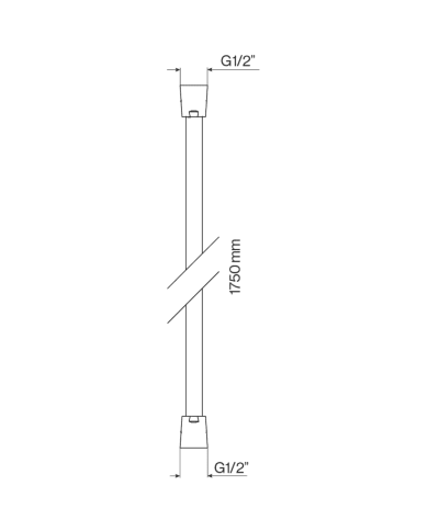 douchette wc cifial | Fixation murale et flexible inclus