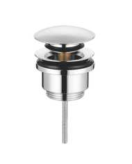 vidage push cifial | Clic clac rétro chrome et noir