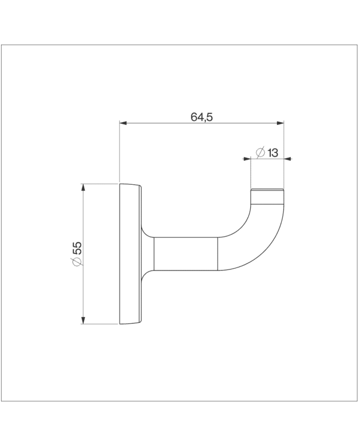 Patère mural TH400 - Cifial