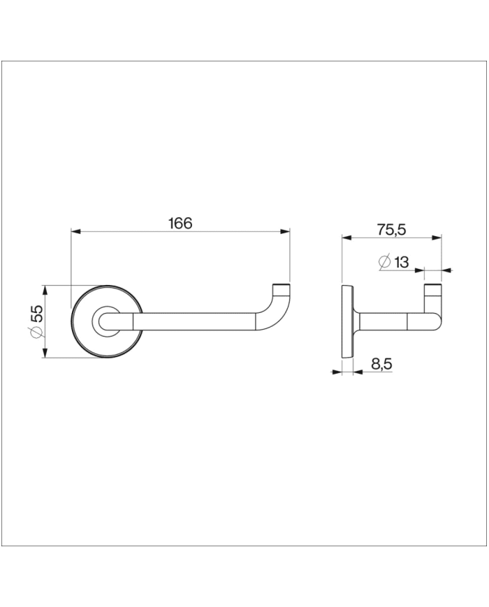 Porte papier toilette TH400 - Cifial
