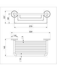 Panier éponge TH400 - Cifial
