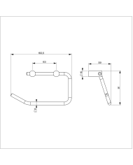 Porte papier toilette Straight - Cifial