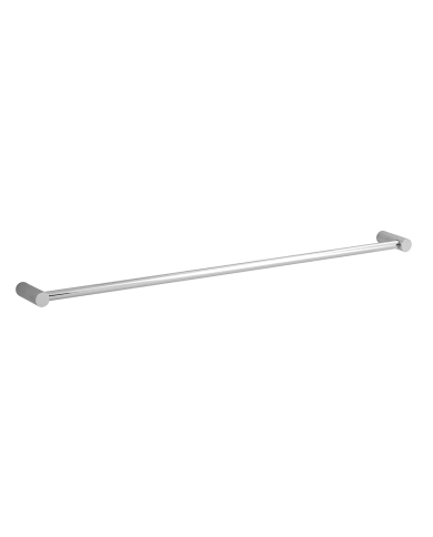 porte serviette cifial | 600mm Straight Chrome & Noir Mat
