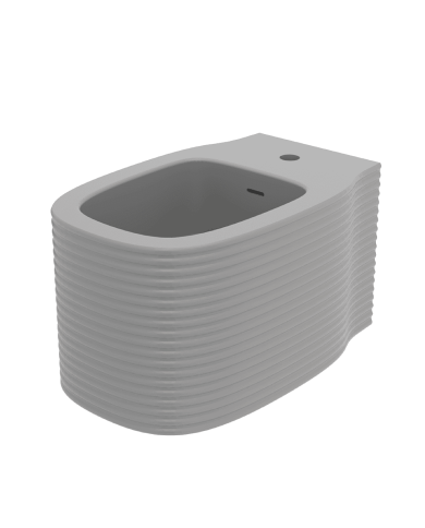 bidet suspendu cifial | Série Layer design rétro