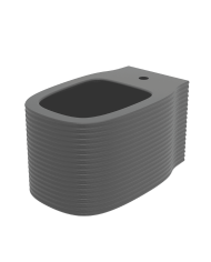 bidet suspendu cifial | Série Layer design rétro