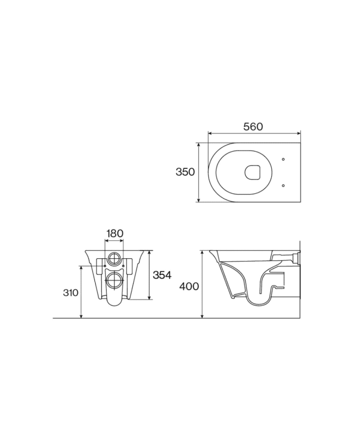 WC suspendu Edwardian - Cifial