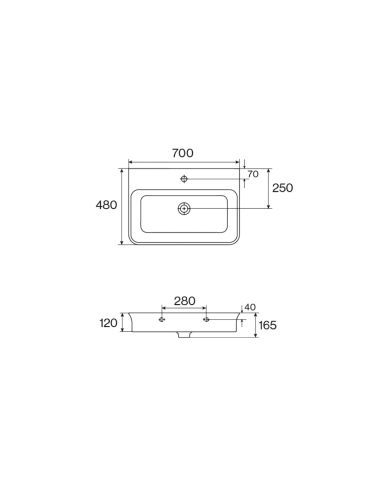 vasque à poser cifial edwardian | 6 finitions mat/brillant