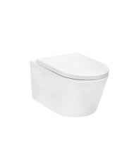 WC suspendu BTW arrondie A2 - Cifial