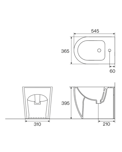 bidet rétro cifial | BTW Lounge design vintage