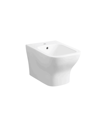 bidet suspendu cifial | Style S rétro blanc brillant