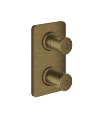Façade douche thermostatique Ondyna | 2 sorties Faro